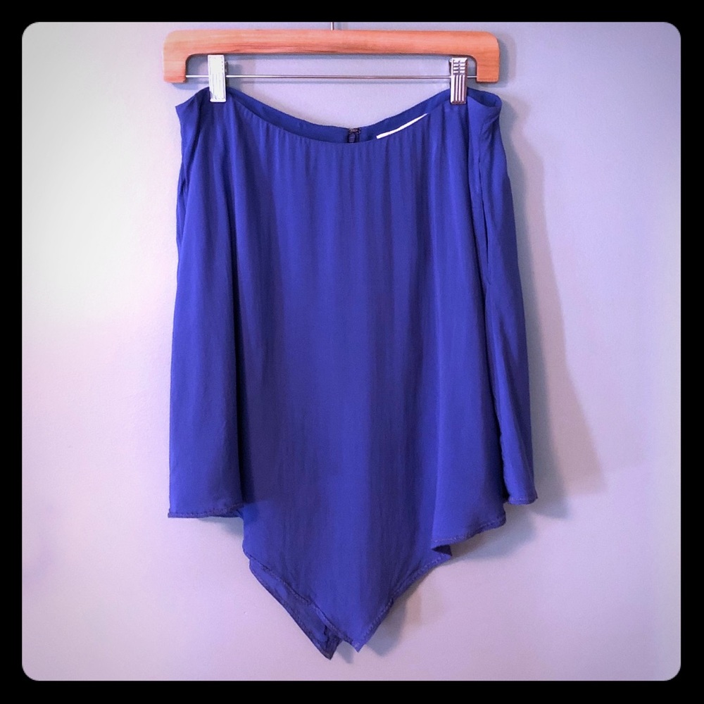 BCBGeneration Sz 12 Lapis Blue Skirt NWT